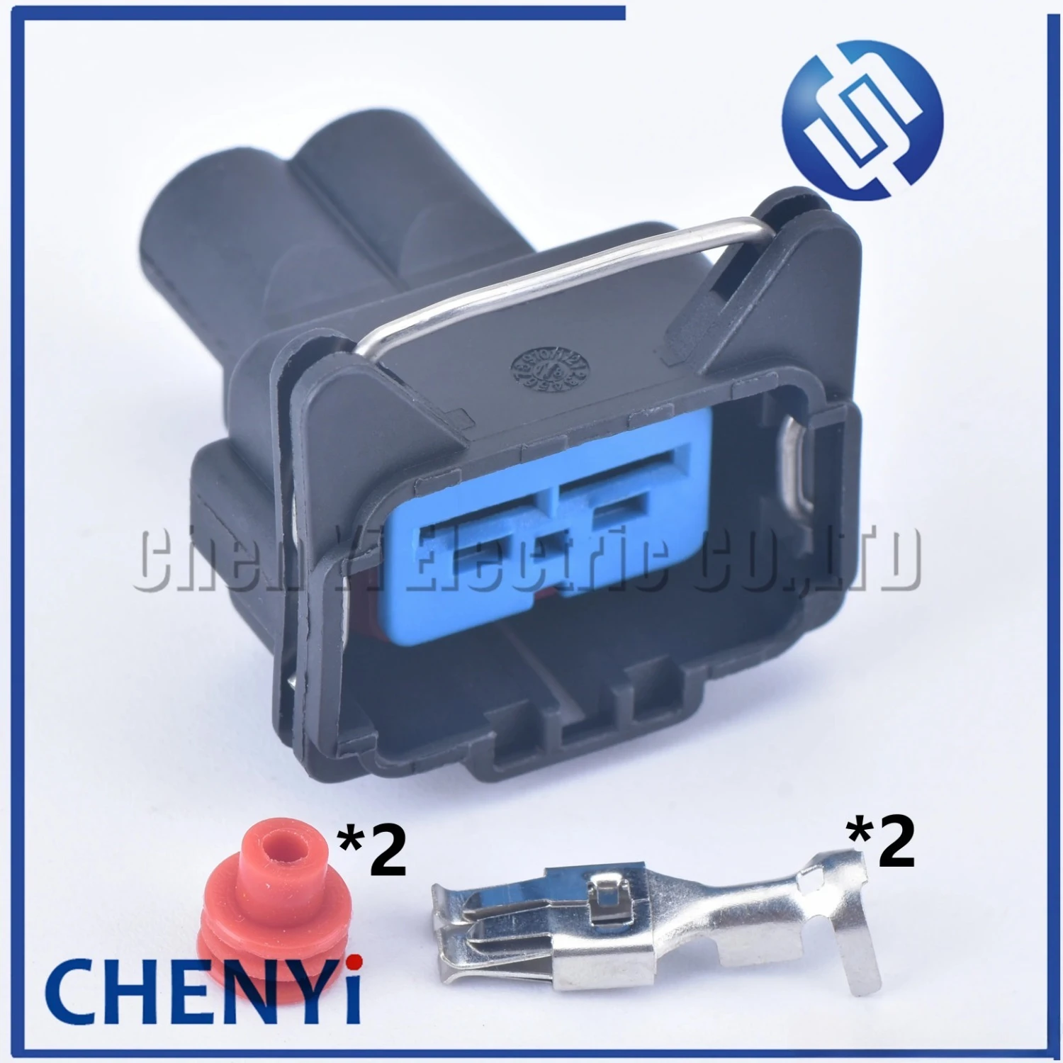 2 pin water tank electronic cooling fan plug, electronic fan plug 93BG-14489-KBA Automotive waterproof connector for Ford Mondeo