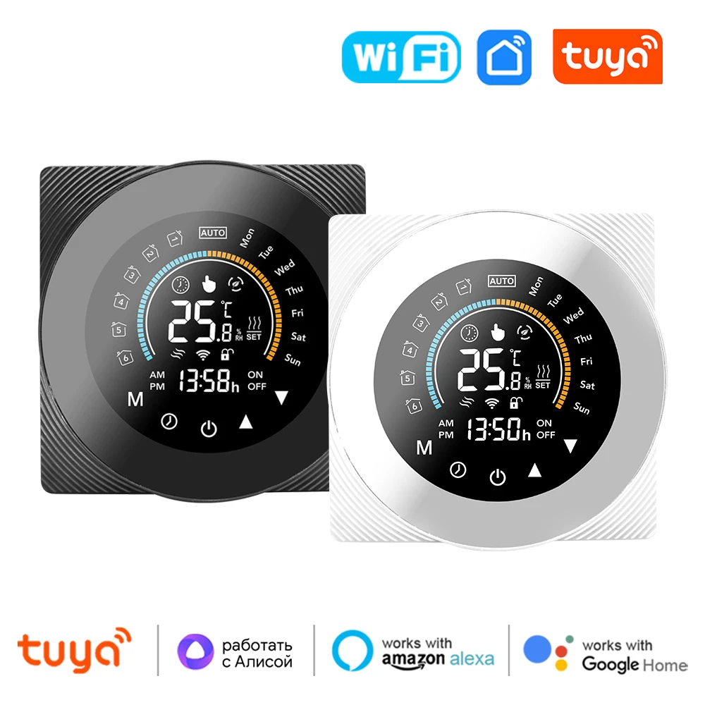 Tuya Smart Life Wifi Thermostat for Water Electric Floor Heating Gas Boiler Temperature Controller Works With Alexa,Google Home