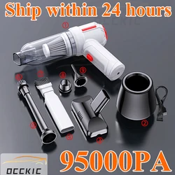 95000Pa Car Vacuum Cleaner 3in 1 Wireless Vacuum Cleaner Handheld Vacuum Pump For Home Suction Portable Cordless Car Accessories