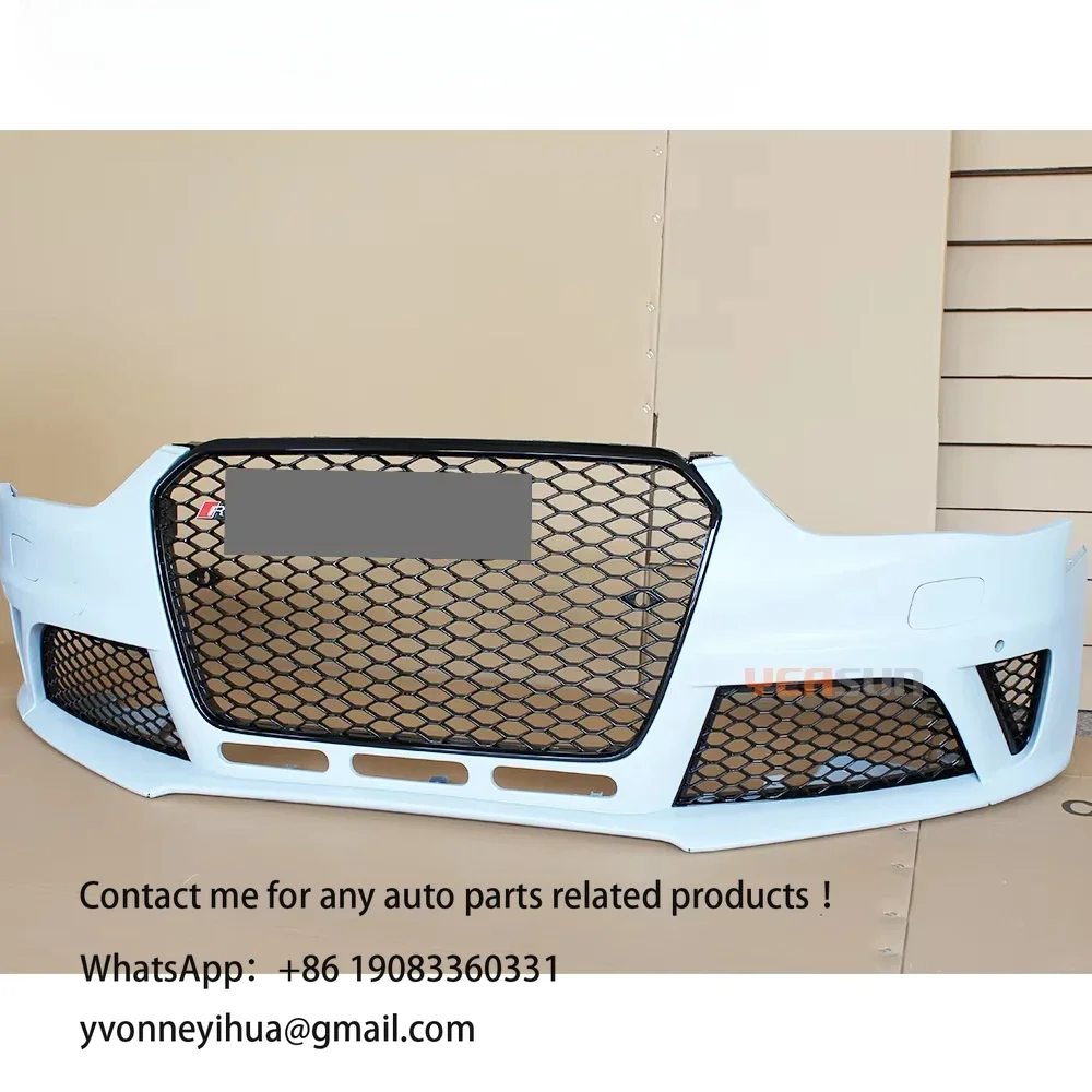 Paraurti anteriore per auto RS4 di alta qualità per Audi A4 2013 2014 2015