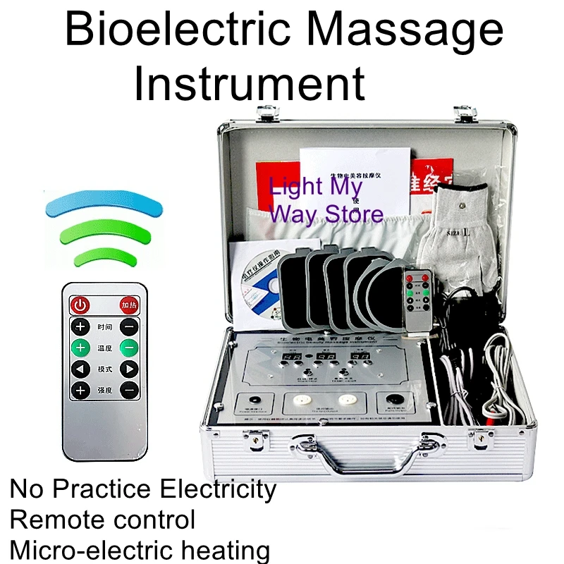 Remote acid-base balance electric massager multifunctional meridian dredging DDS human body cell repair instrument