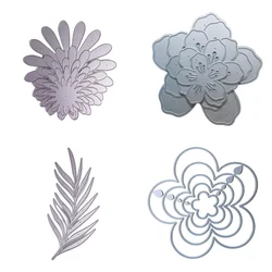 YINISE SCRAPBOOK Metal Cutting Dies For Scrapbooking Stencils LEAVES FLOWERDIY PAPER Album Cards Making CRAFTS Embossing Die CUT