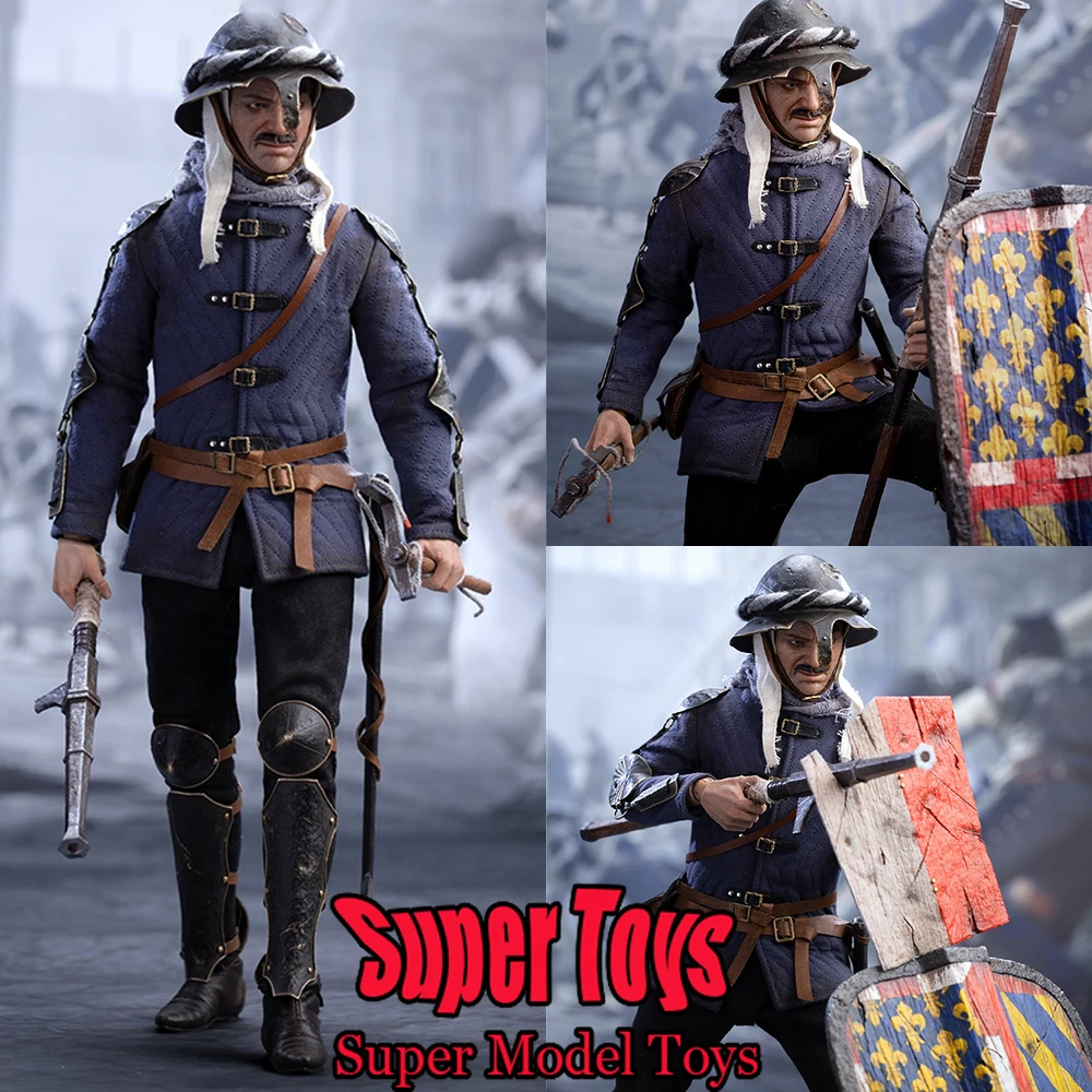 POP EE03 1/6 Soldier The Evolution Of Europe Tabor Faction Army Gunner Hussite War 1420 Full Set 12-inch Action Figure Doll