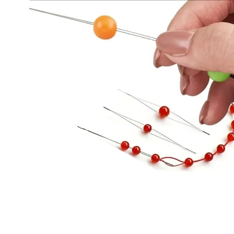 1/10pcs Open Beading DIY Bead Needle Jewelry Lead Needle Set Necklace DIY Jewelry Making Tools Handmade Beaded Threading Pin view 4