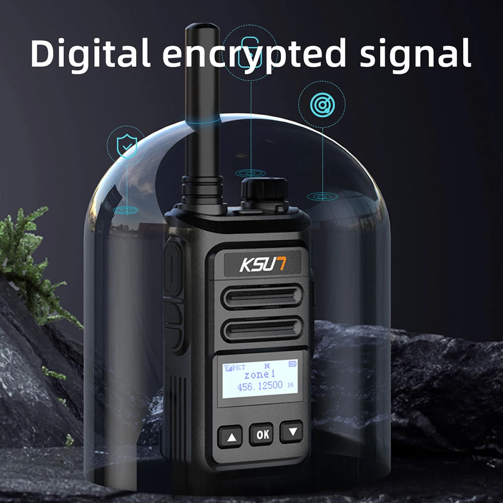 KSUN DM3 DMR トランシーバー長距離暗号化デジタルモバイルラジオ双方向ラジオ DMR プロフェッショナルラジオ