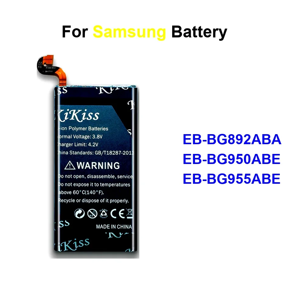 

Аккумулятор для мобильного телефона с быстрой зарядкой EB-BG955ABE EB-BG950ABE EB-BG892ABA 4200-5300 мАч для Samsung Galaxy S8 Active G950 Plus