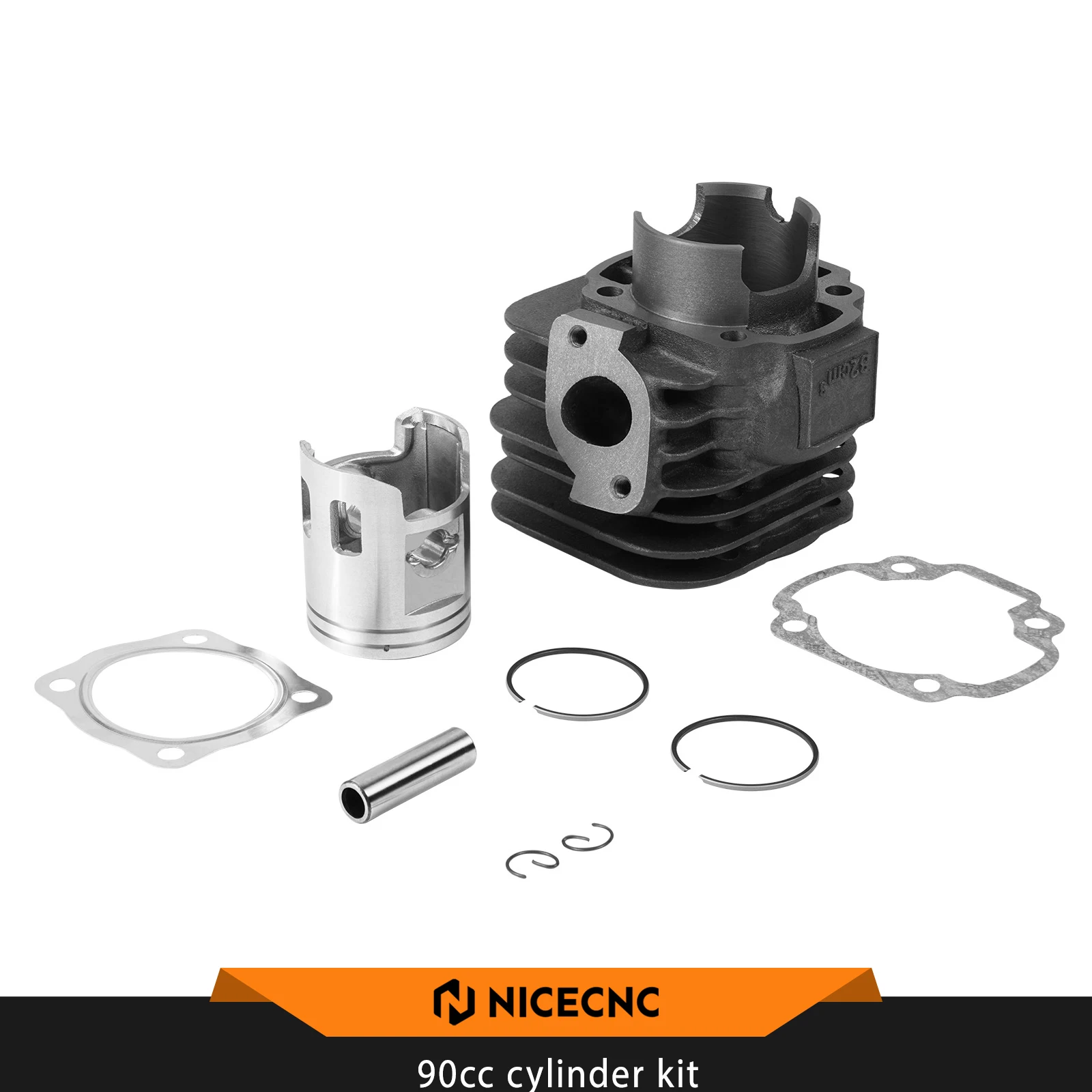 Kit de Cilindro Universal Big Bore para Motores 90cc 2 Tempos E50QMF 1E50QMF 1PE50QMF JOG Minarelli Yamaha Clone
