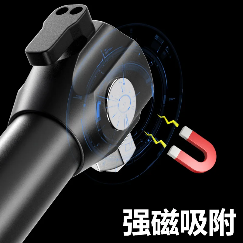 Strong Light Flashlight Cob T6 Work Light Magnetic Suction Cutting Rope Safety Hammer Motor Vehicle Maintenance Inspection