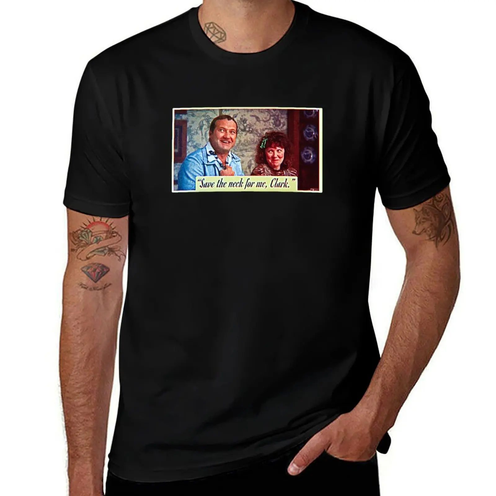 Save the neck for me, Clark / Christmas Vacation T-Shirt Standard Fit Solid Tee Shirt T-Shirt