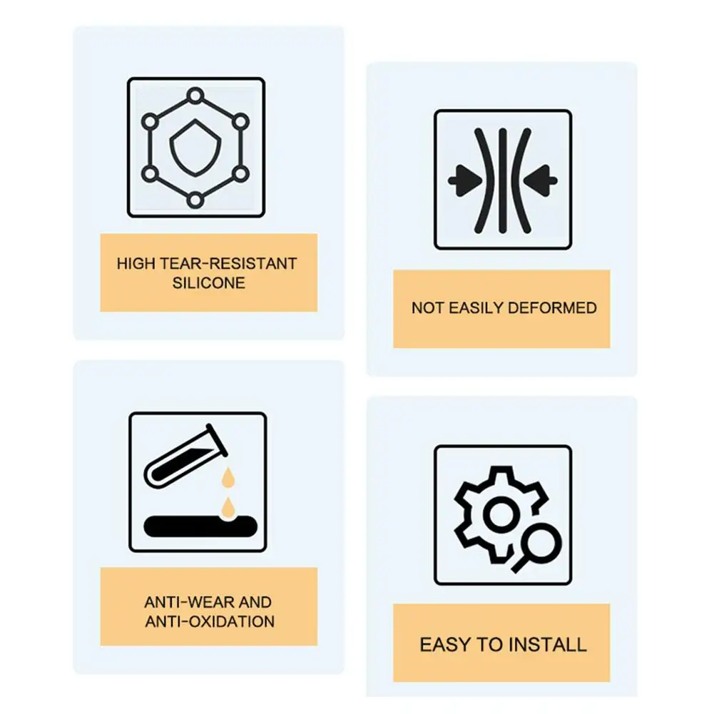 Auto Silikon Automatische Schaltknauf Abdeckung Antislip Shifter Universal Fit Shifter Griff Für Toyota C-HR Für Camry Corolla – Detail 15