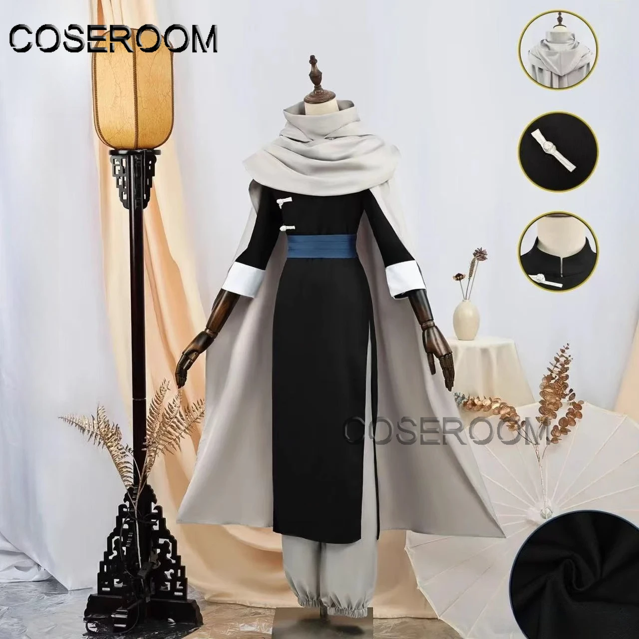 أزياء أنيمي جين تاما جينتاما كاموي التأثيرية كوميك كون الهالوين لعب الأدوار كوس كيمونو