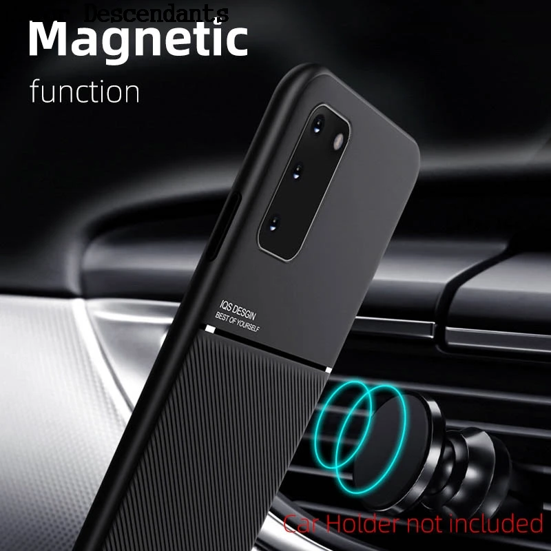 TPU Shockproof Cover For Samsung Galaxy A7 2018 A750F Magnetic Case For Samsung A7 2018 A72018 Soft Silicone Magnet Phone Cases