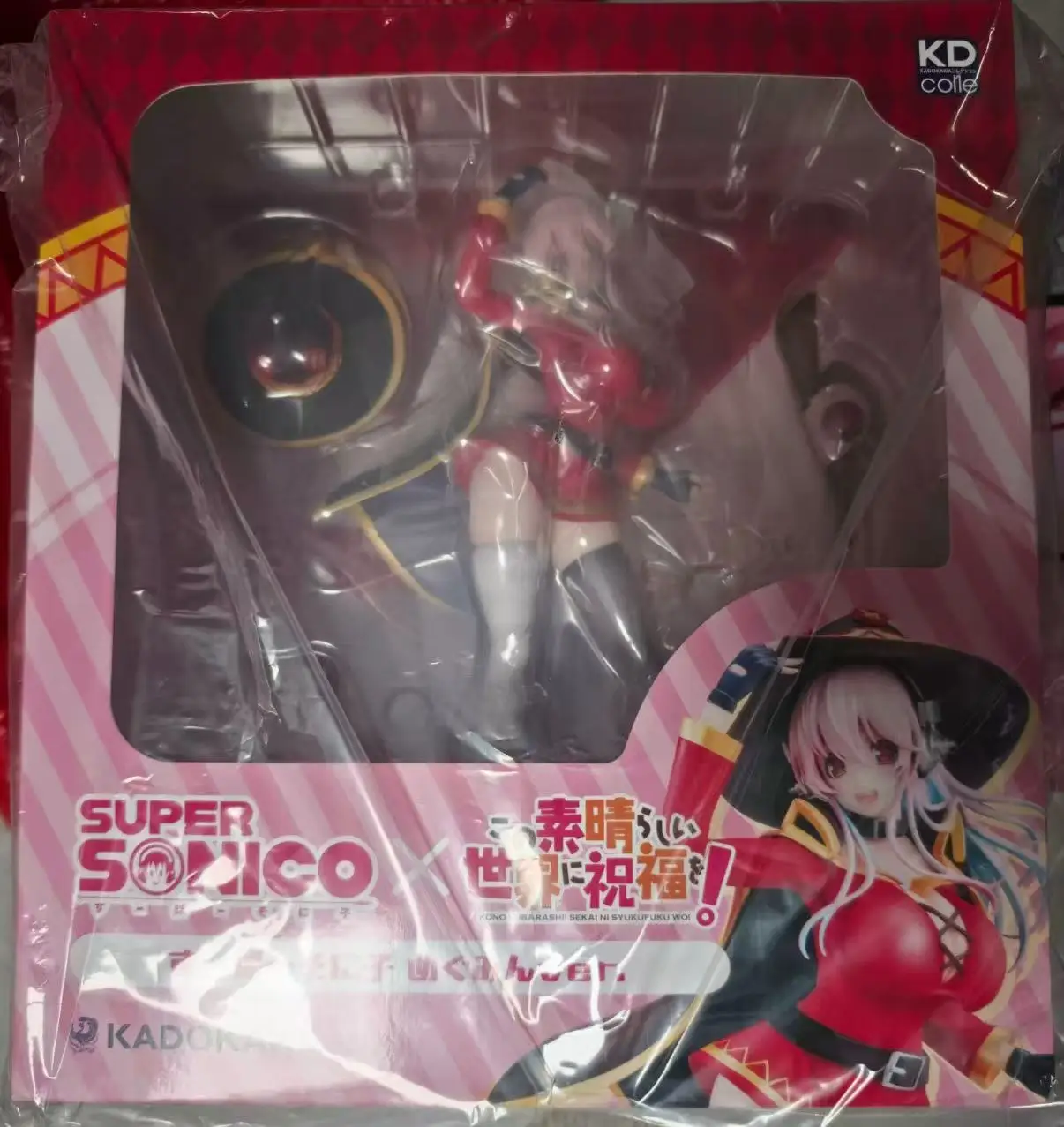 

KADOKAWA KDcolle KonoSuba SUPER SONICO Megumi Costume 1/7 Scale PVC Anime Figure Model