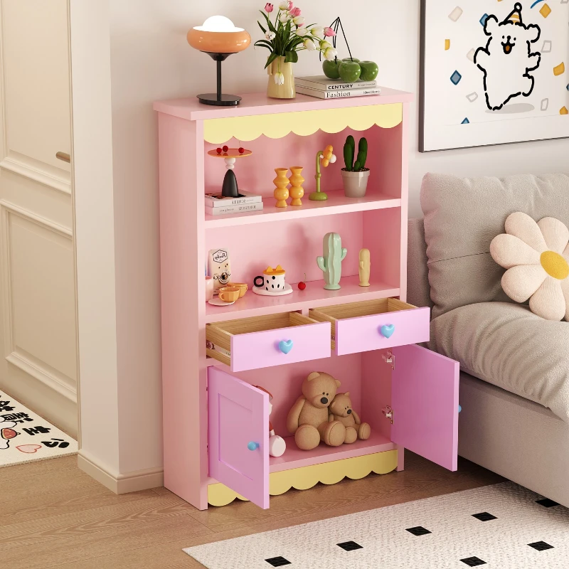 

chest storage cabinet against the wall bookcase modern simple drawer bedroom locker wine cabinet tea cabinet