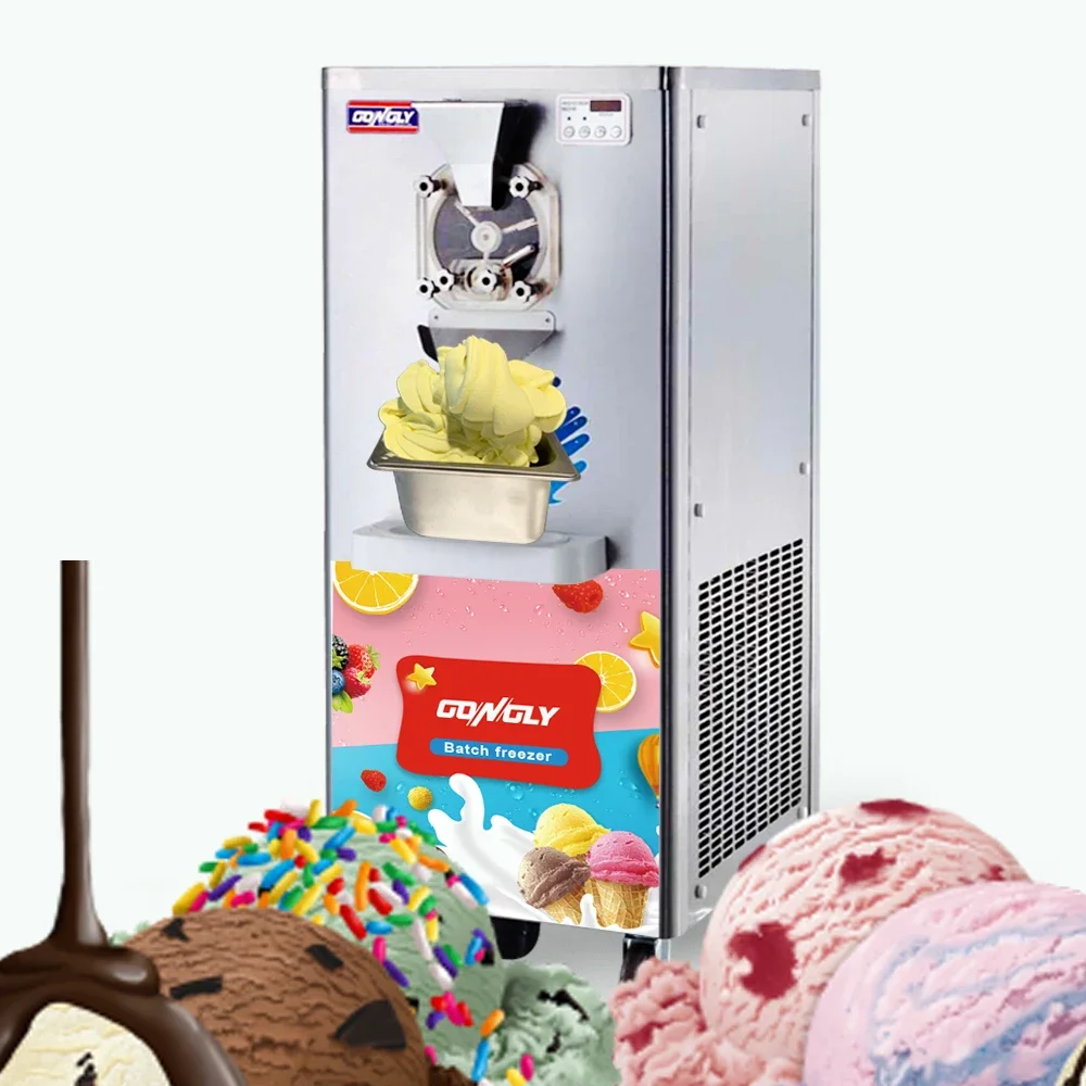 Tasty Itlaly Gelato Making Machine Commercial Hard Ice Cream Machine Ice Cream Bar Machine