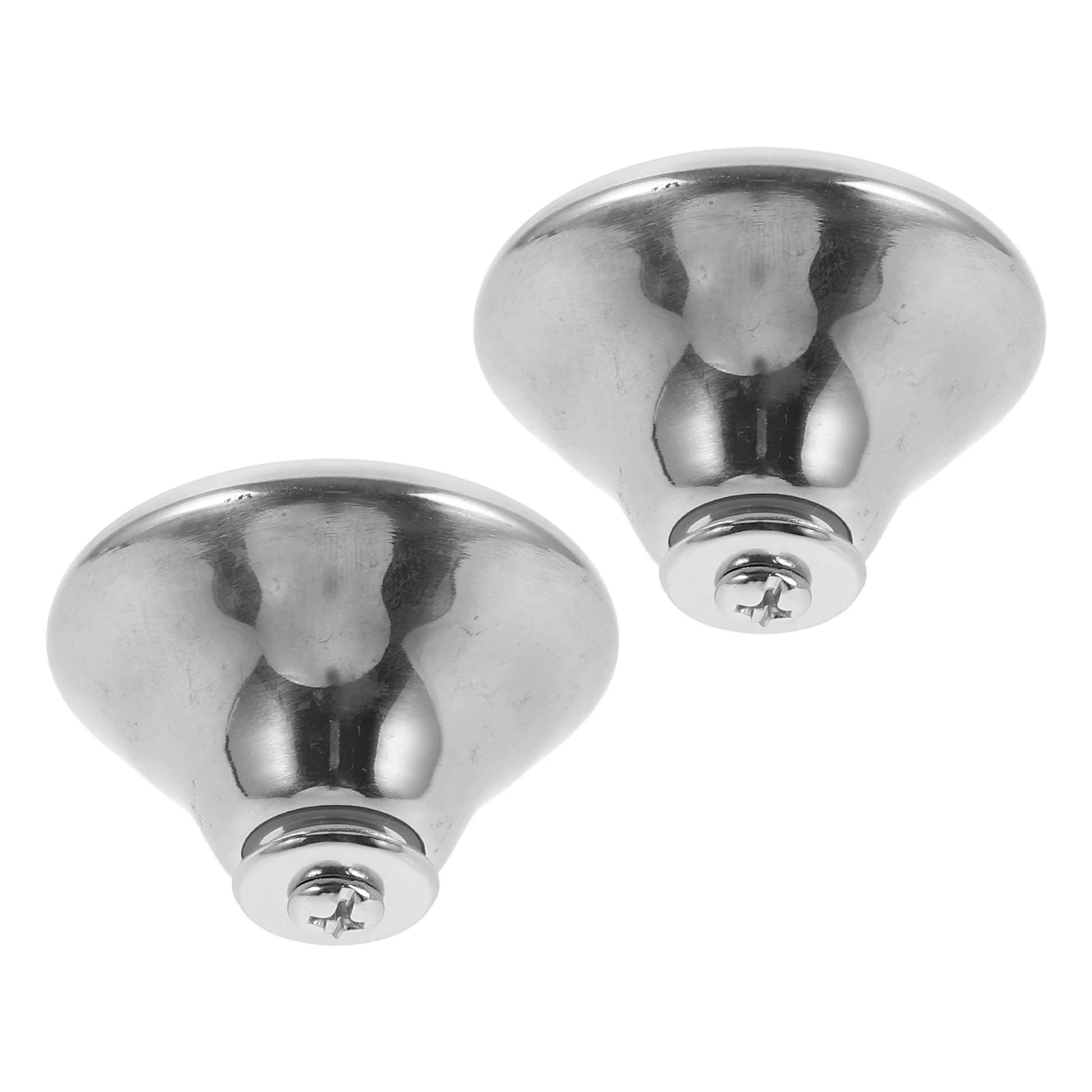 

2pcs Universal Pot Lid Knob Replacement Handle Insulated Anti-Scald Cover Heat Resistant Easy Install Kitchen Gadget