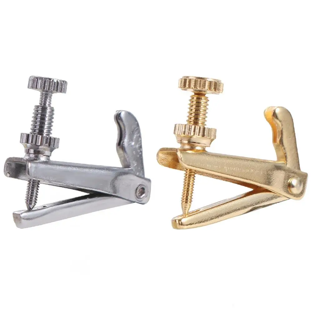 Violin String Spinners 4/4 Violin Fine Tuner Professional Violin Parts Fiddle String Adjuster Adjuster Golden Tuning Screw