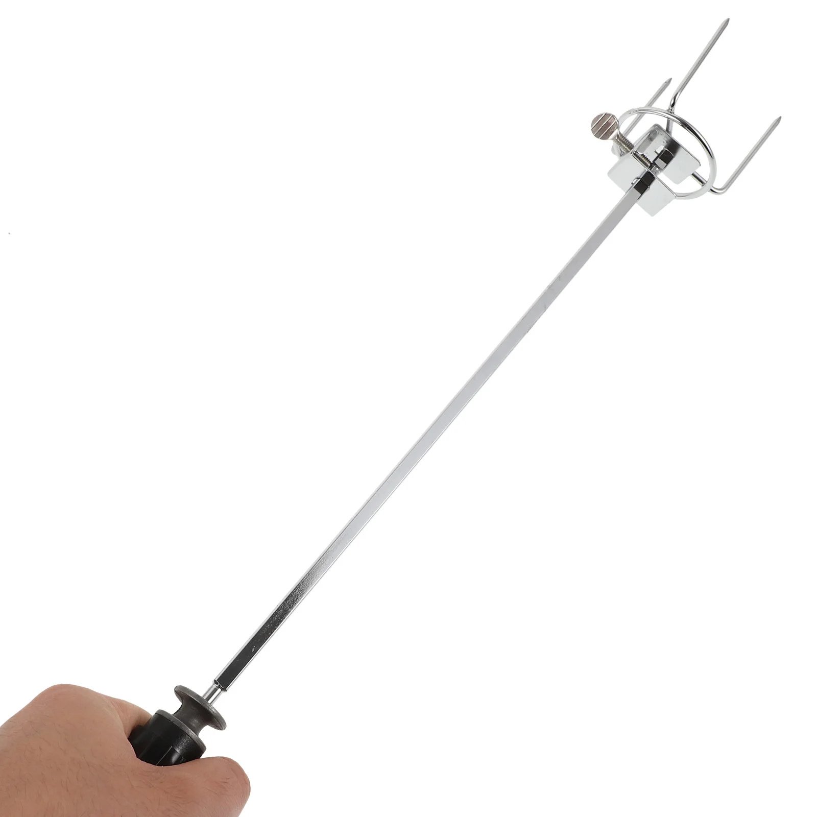 

1 Set Of Rotating Turkey Forks Stainless Steel Roast Chicken Fork For Oven Air Fryer Bbq Meat Grilled Forks Kitchen Gadget Grill