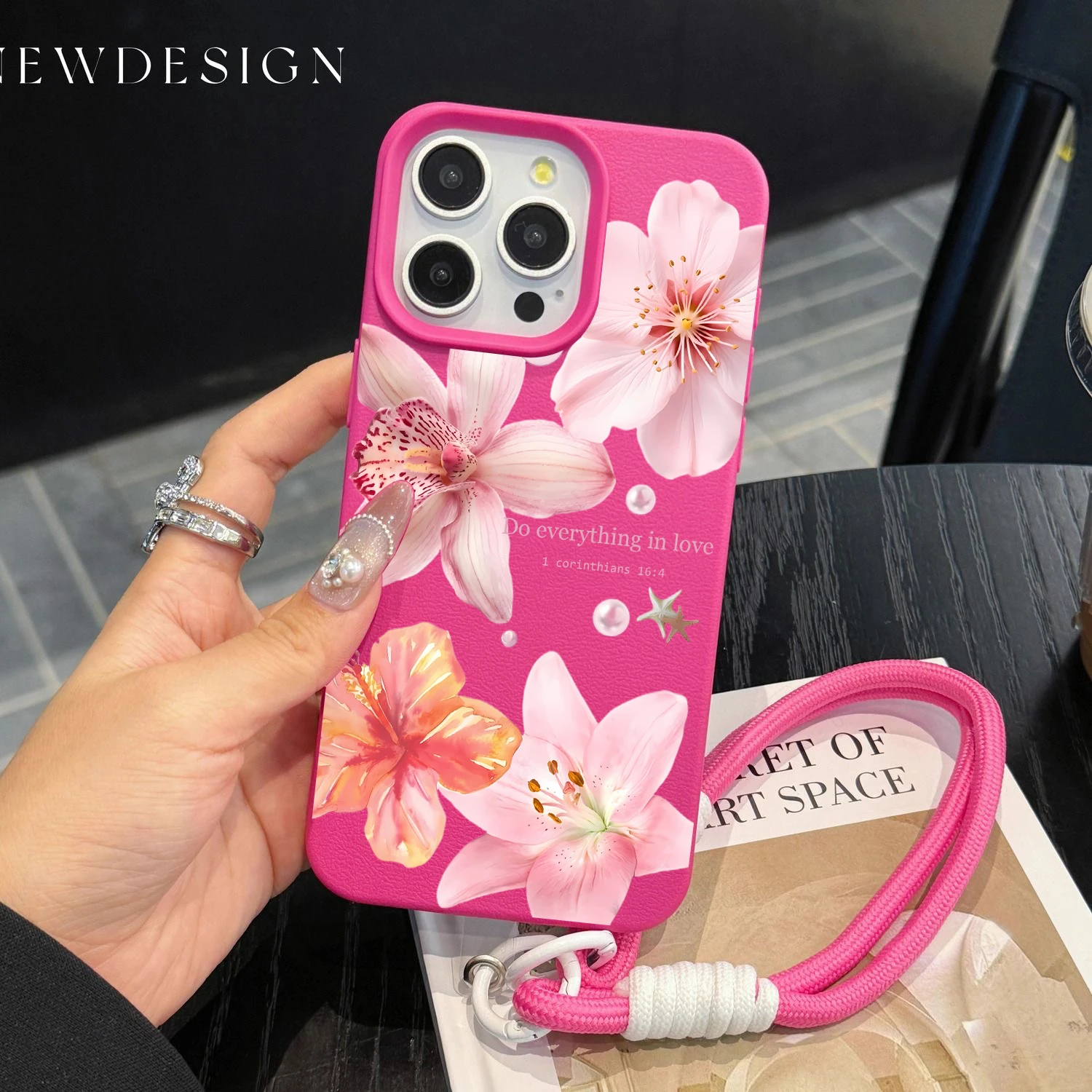 جراب سيليكون بسلسلة وحبل تعليق - مراجعة Phone Cases Expensive وسعره