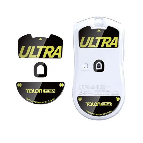 TALONGAMES-pies de ratón de cristal, patines con Sensor de ratón, almohadillas deslizantes para Razer Viper V3 Pro, bordes curvos redondeados