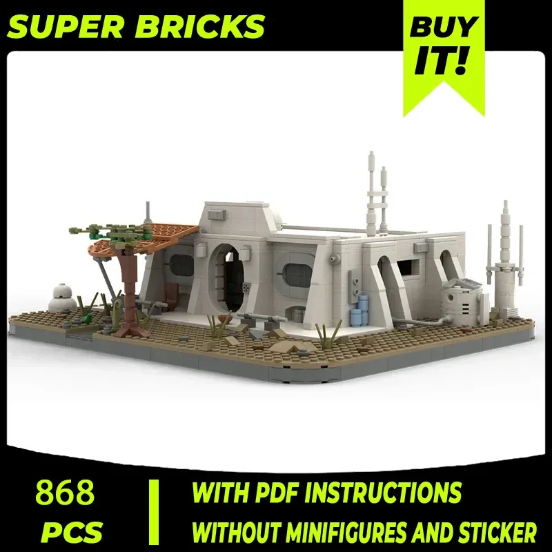 Star Movie Model Moc Building Bricks Off Town Desert Cottage Technology Modular Blocks Gifts Christmas Toys DIY Sets Assembly