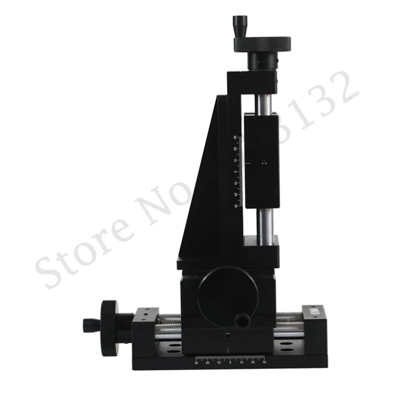 PT80-50A 100A 150A ręczne etapy translacji stół przesuwny osi X/XY/XYZ 2D 3D ruchoma liniowa szyna prowadząca