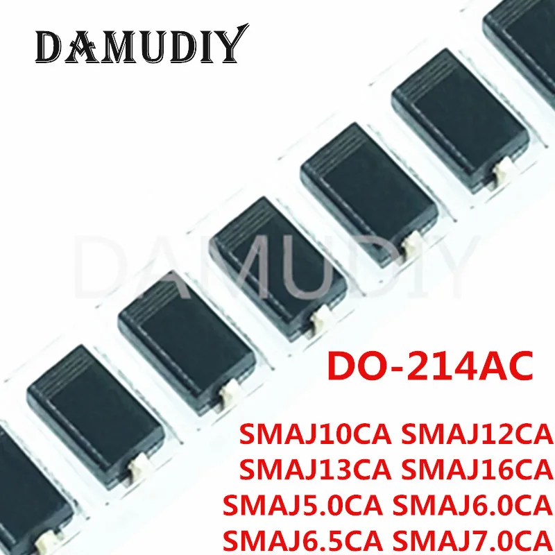20pcs 400W SMA_DO-214AC smd tvs diode SMAJ5.0CA SMAJ6.0CA SMAJ6.5CA SMAJ7.0CA SMAJ10CA SMAJ12CA SMAJ13CA SMAJ16CA