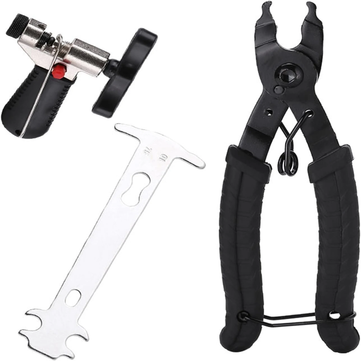 

Effortless, Convenient, and Complete Bike Chain Link Removal Tool Set - Quick Maintenance for Various Bicycles - Versatile 3-Pie