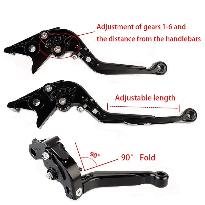 For Honda X-ADV 750 NSS 750 2025 2026 Motorcycle Accessories CNC Brake Lever Brake Handle Levers With Parking Lock Function - view 6