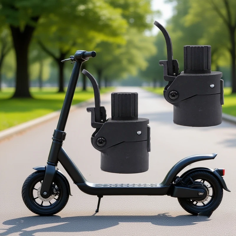 Scooter Parts Accessories Metal Folding Pole Base Hook Folder Lock Replacement For M365/ls/Pro Scooter