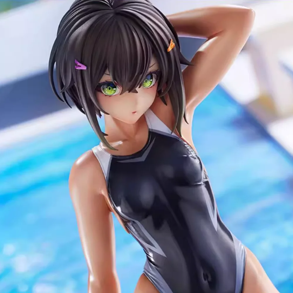 أماكوني هواية اليابان الأسلحة ملاحظة وزير قسم السباحة 1/7 شخصيات الرسوم المتحركة نموذج جمع اللعب المشجعين هدية #1