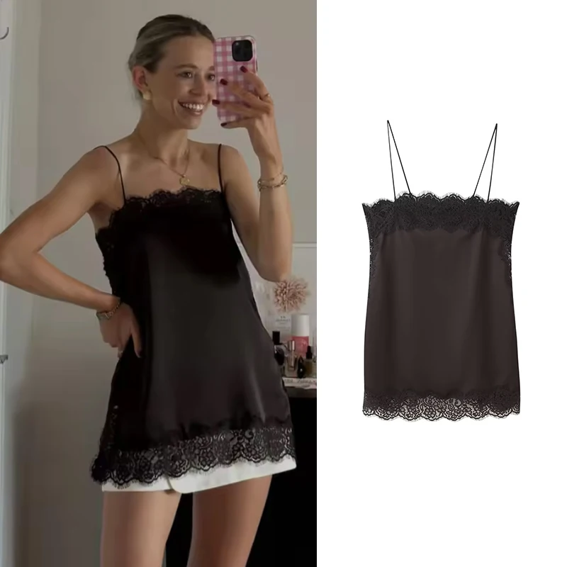 

Autumn Women's Tops 2025 New Fashion Tube Top Suspender Elegant Women's Autumn Tops Chic Youth Street Camis Tops