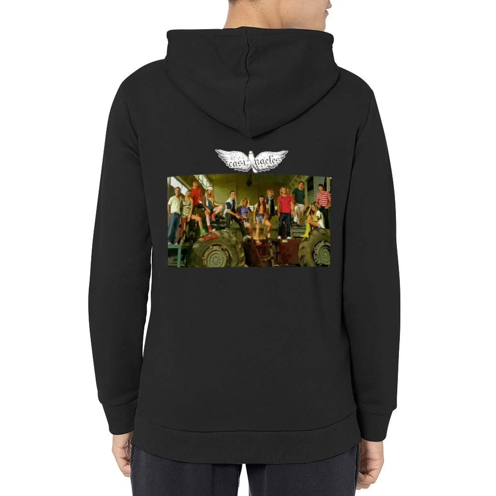 

Casi Angeles Hoodie fashion men men's winter sweater men's sweat-shirt set men's clothes oversize hoodie