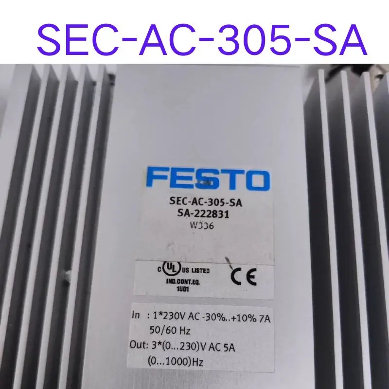 second-hand  SEC-AC-305-SA Controller SA-222831 Test OK Fast Shipping