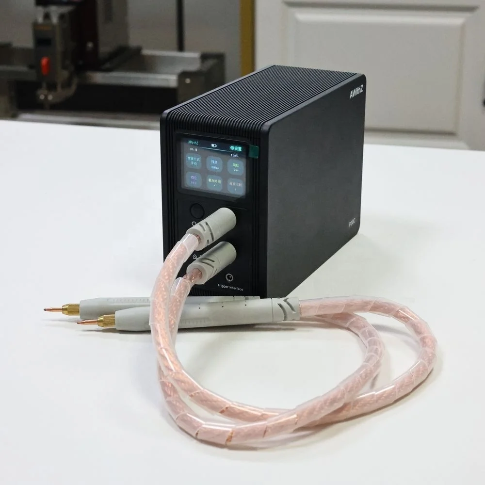 P60F Spot Welding Machine, Compact Design for On-Site Welding Tasks, Gold-Plated Electrode Tips