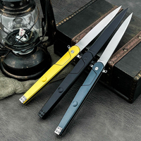 Tactical Folding Knife - D2 Blade, Aluminum Handle, High Hardness, Wall-Hung Knife, Park Camping, Tactical Hunting Knife