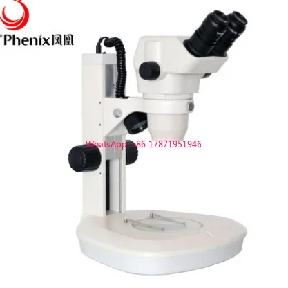 SMZ-180LB 6.2X-50X trinocular stereo microscope Binocular Stereoscopic Gem Microscope for Mobile Repair