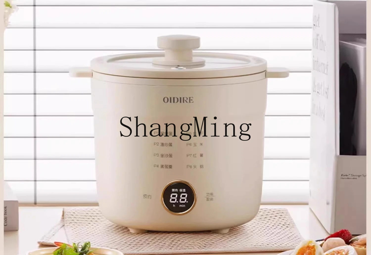 ZYY piccolo artefatto multifunzionale per la cottura delle uova con spegnimento automatico per uso domestico