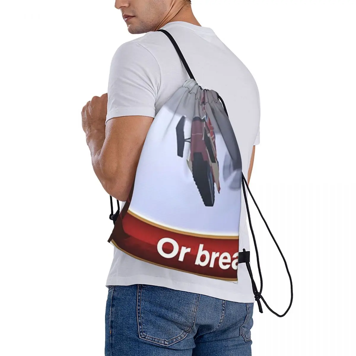 

The Animated Series Carmen Sandiego Backpacks Casual Drawstring Bags Sundries Bag Book Bags for Man Woman Students