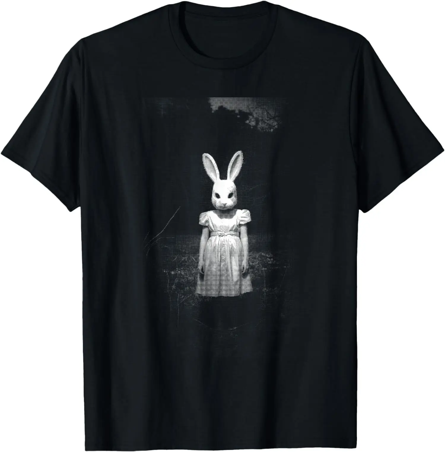 NEW LIMITED Horror Bunny Rabbit Dark Creepy Unholy Halloween T-Shirt