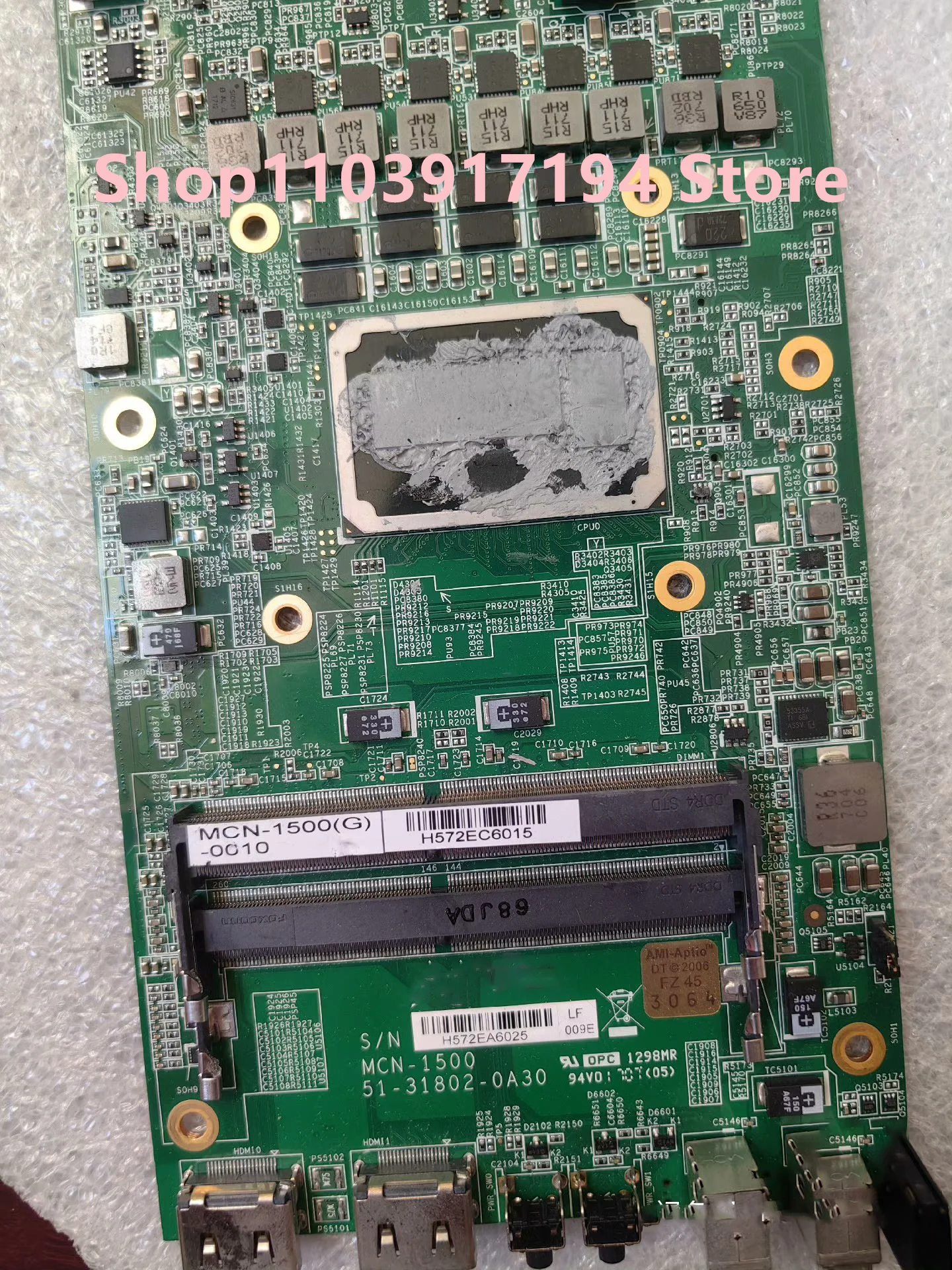 MCN-1500 51-31802-0A30 산업용 제어 롱보드