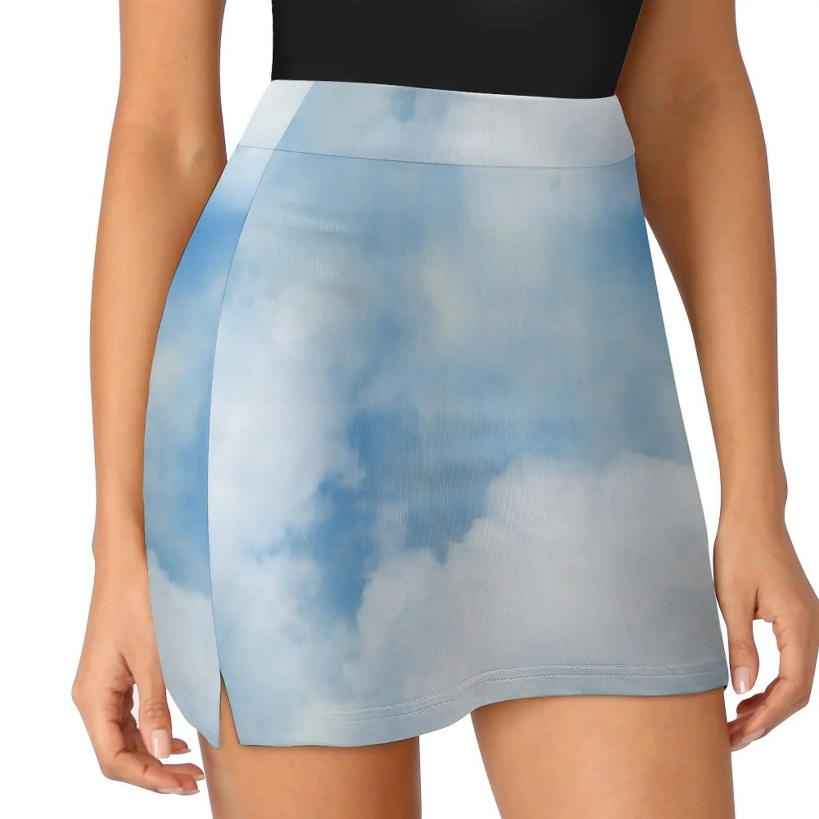 

Clouds Mini Skirt Short skirt woman korean style