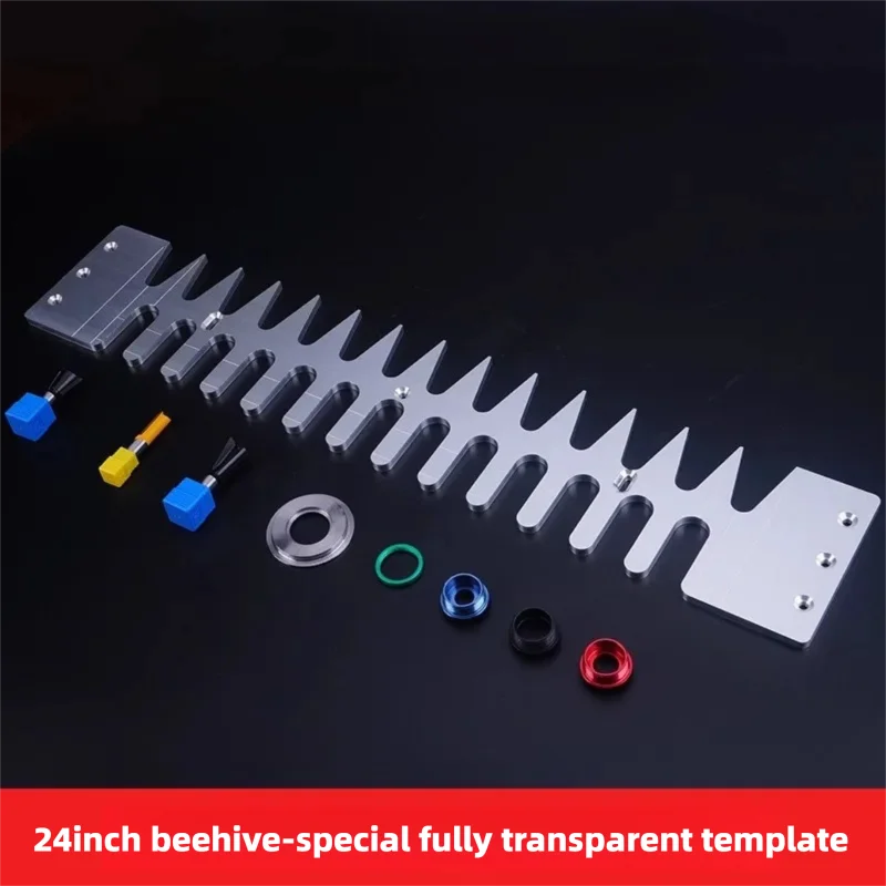 Strumento per falegnameria di precisione con morsetto per la lavorazione del legno con punta per falegnameria a coda di rondine