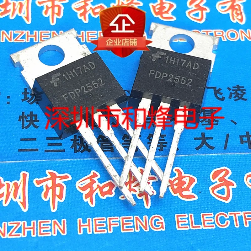 5PCS-10PCS FDP2552  TO-220 150V 37A    New and Original On stock