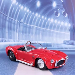 JADA Diecast 1: 24 Scale 1965 Ford Shelby Cobra 427SC Alloy Simulation Car Model Classics Adult Souvenir Gift Static Display