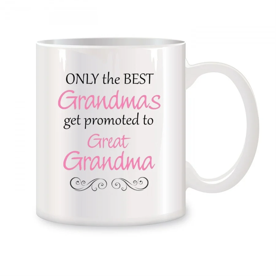 Great Grandma Mugs For Mum Grandma Mother's Day Father's Day Birthday Novelty Coffee Ceramic Tea Cups White 11 oz