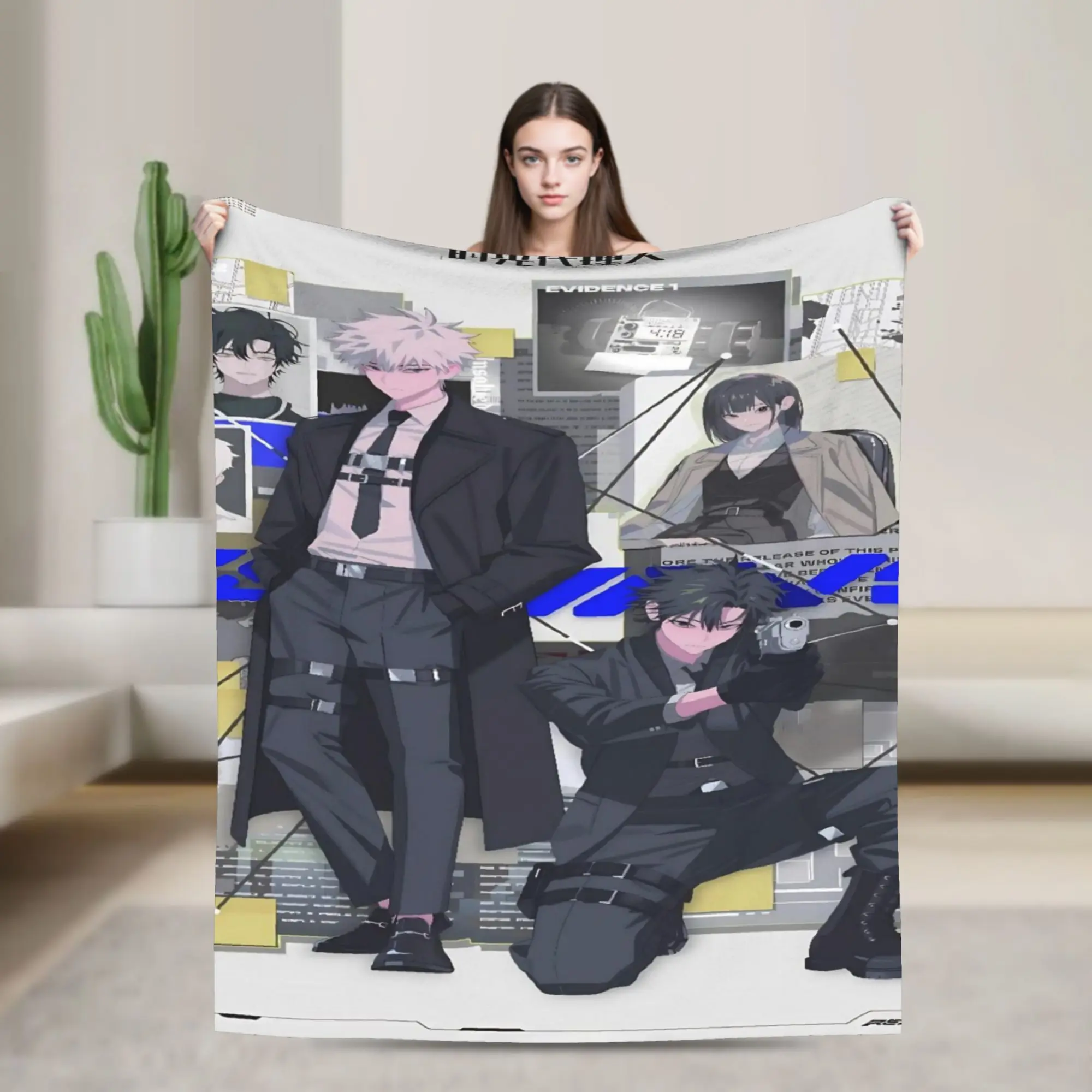 Link Click Throw Blanket for Couch  Soft Cozy Plush Blanket 50x60 Inches Multiple Sizes Bedspread for All Seasons
