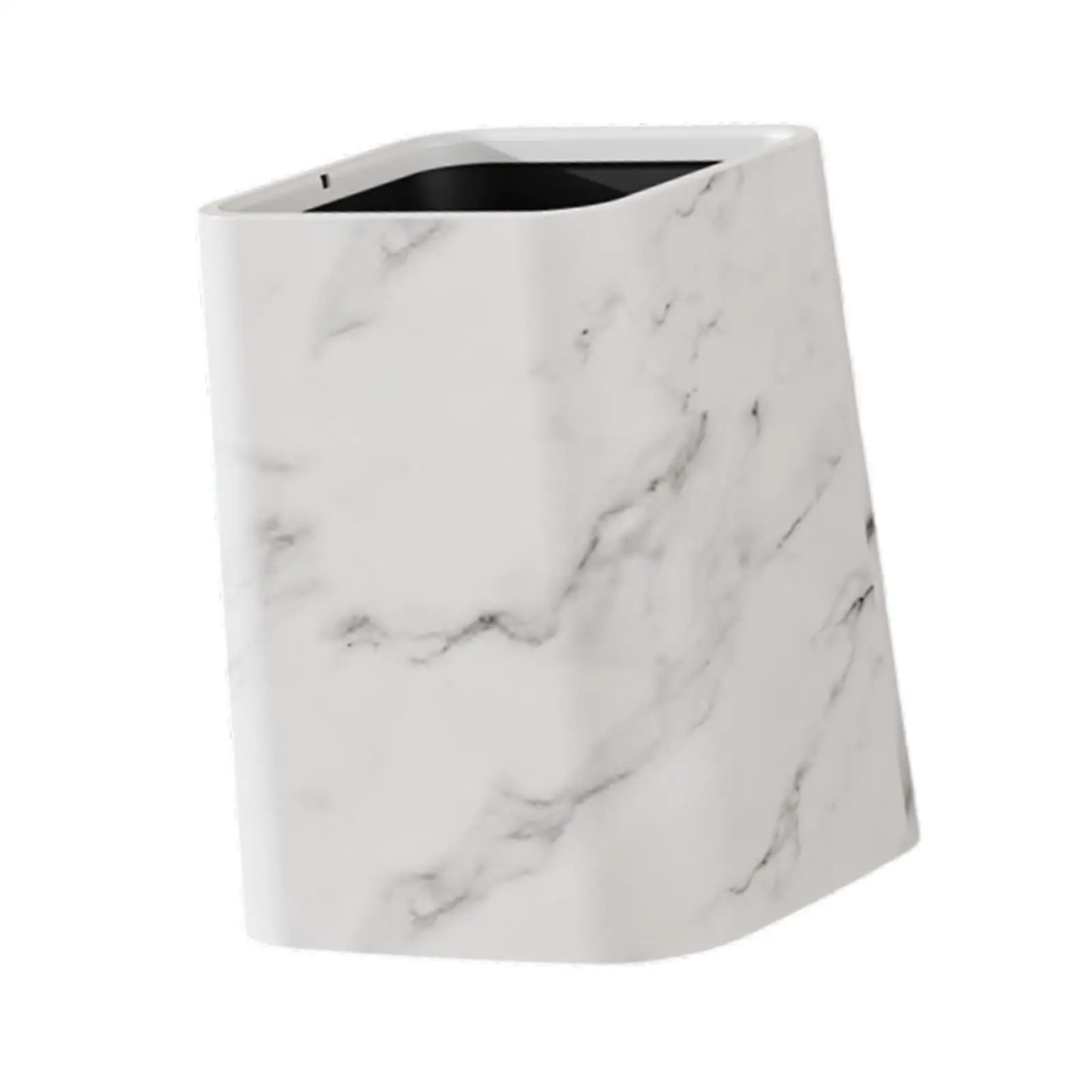 

Мраморный мусорный контейнер без крышки для кухни, дома, ванной комнаты