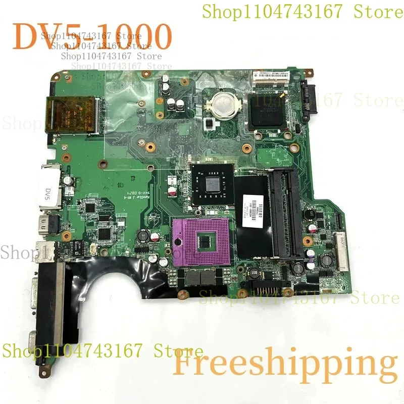 

Для HP Pavilion DV5-1000 DV5-1200 DV5 материнская плата 482868-001, материнская плата, 100% протестирована, полностью работает