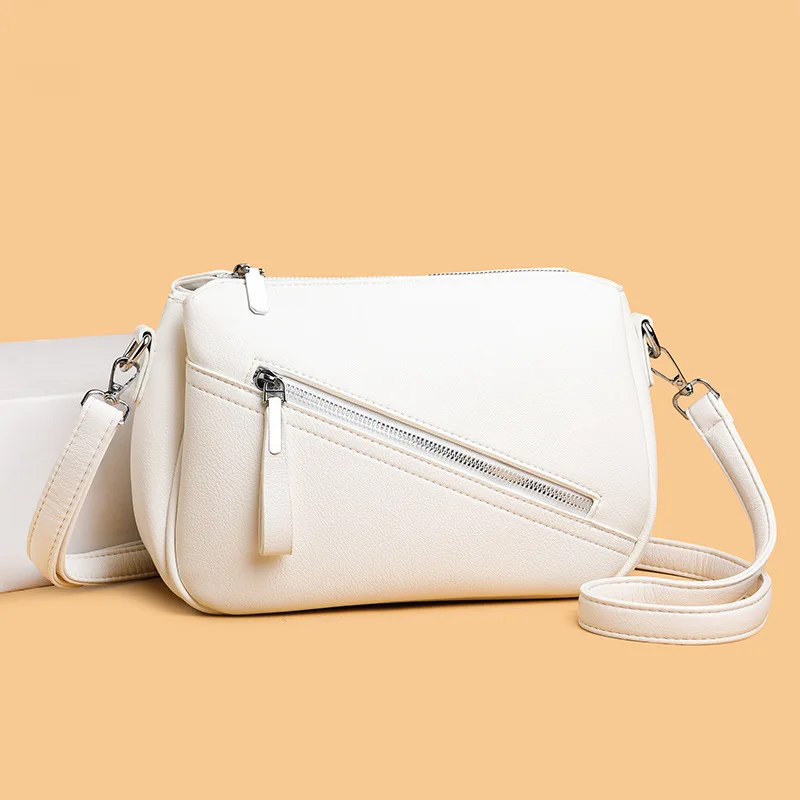 

2025 Trendy Square Crossbody Bag for Women Minimalist Shoulder Handheld Purse Fashionable Handbag